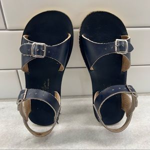 Little Girls Size 12 Sun San Surfers Navy sandals